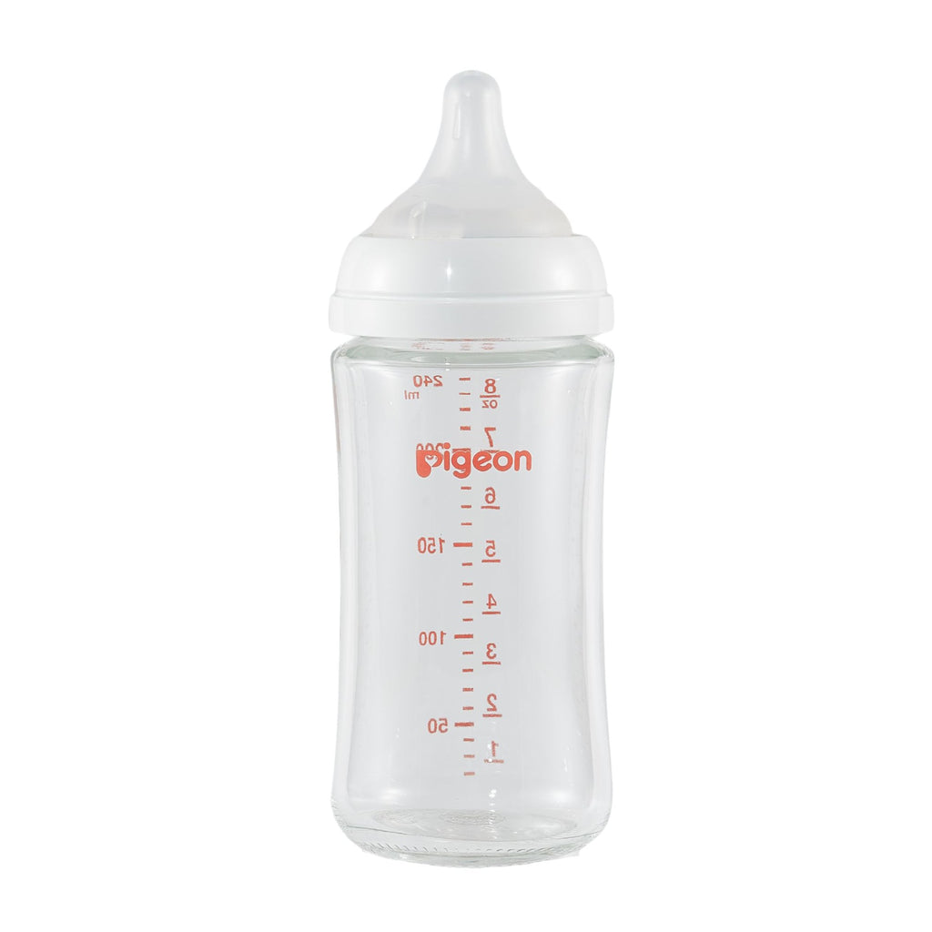 Glass Bottle 8oz with M Nipple (3M+)