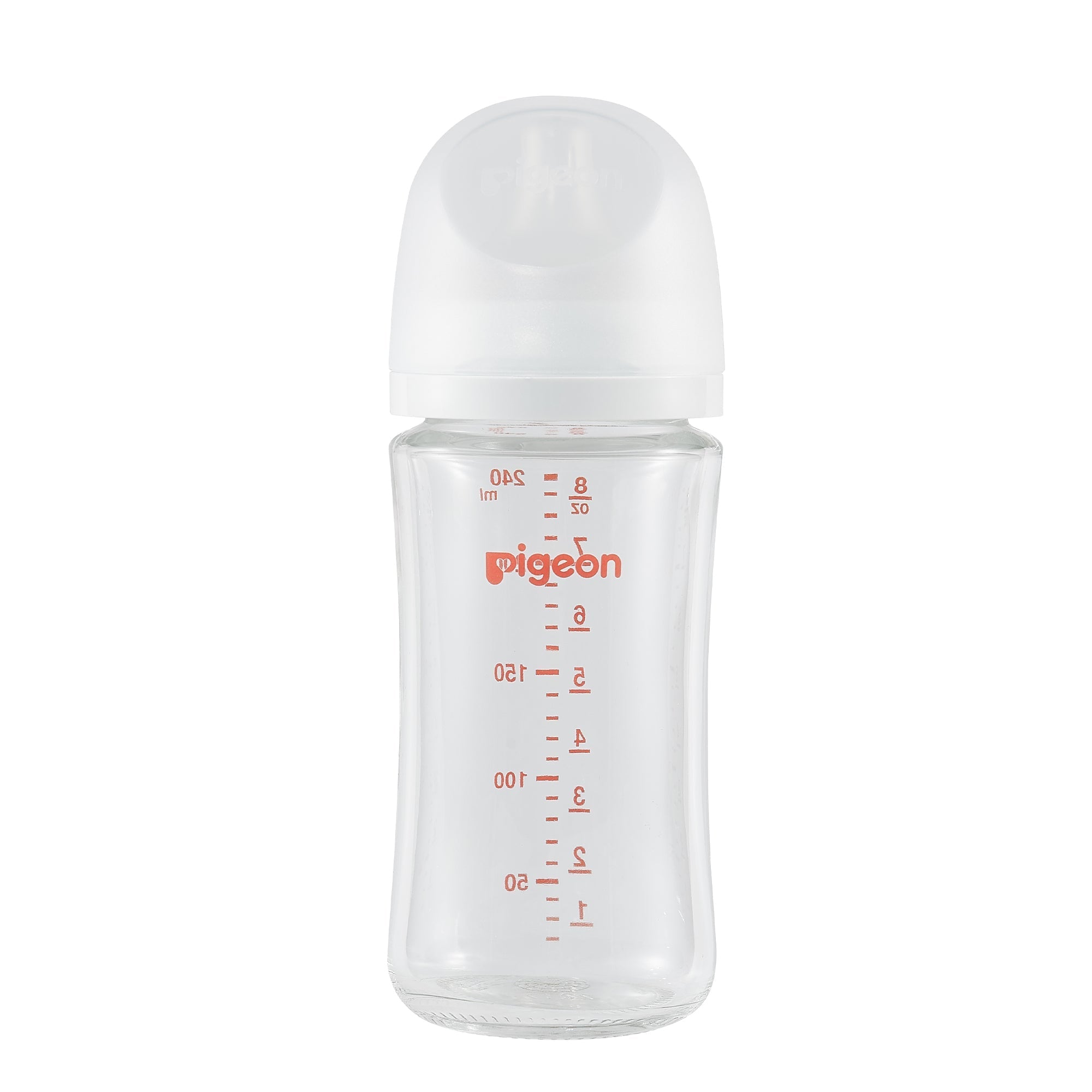 Glass Bottle 8oz with M Nipple (3M+)
