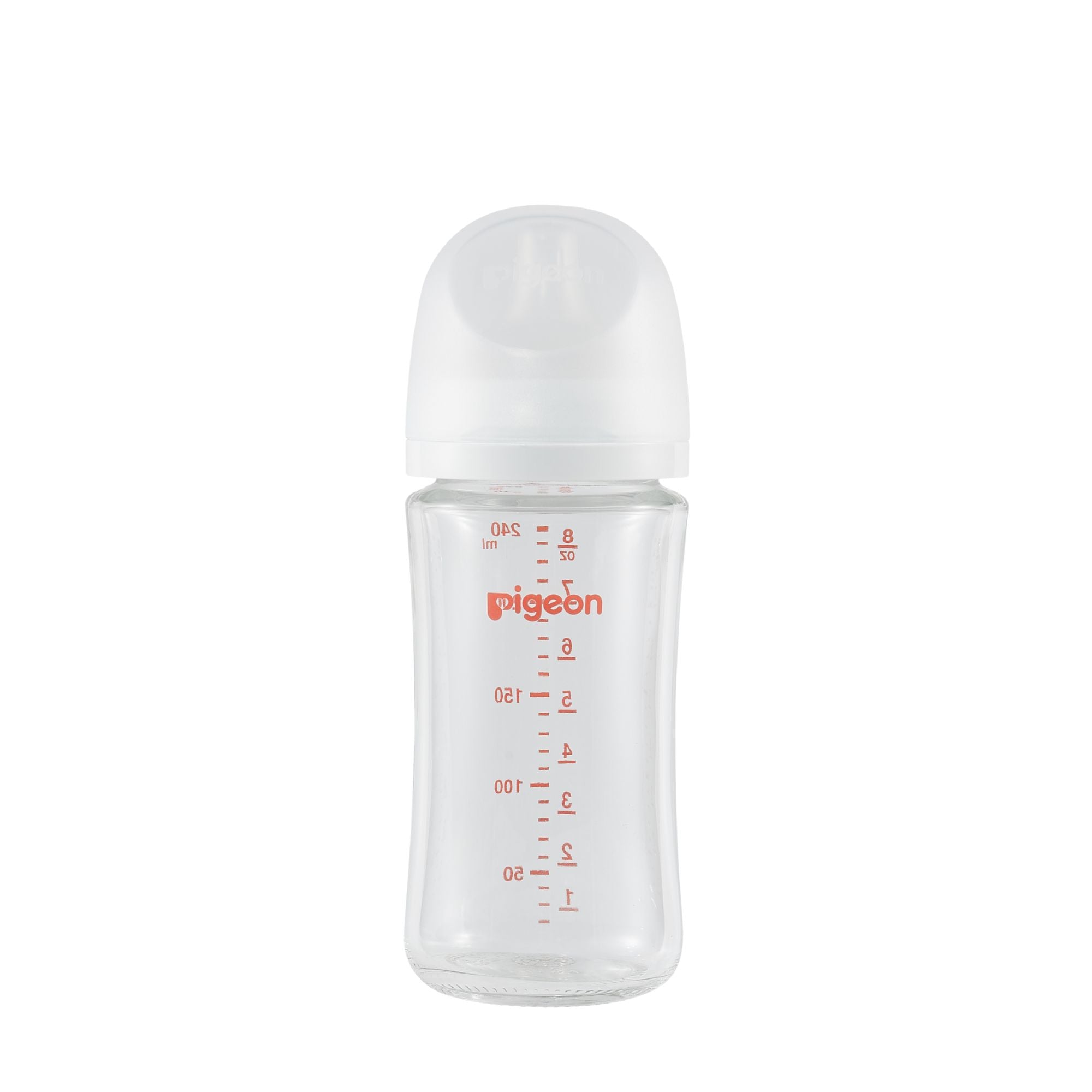 Glass Bottle 8oz with M Nipple (3M+)