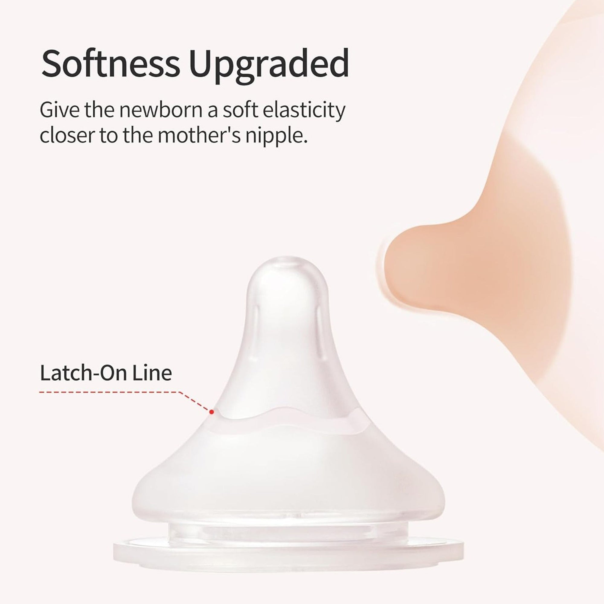Silicone Nipples - 3pk