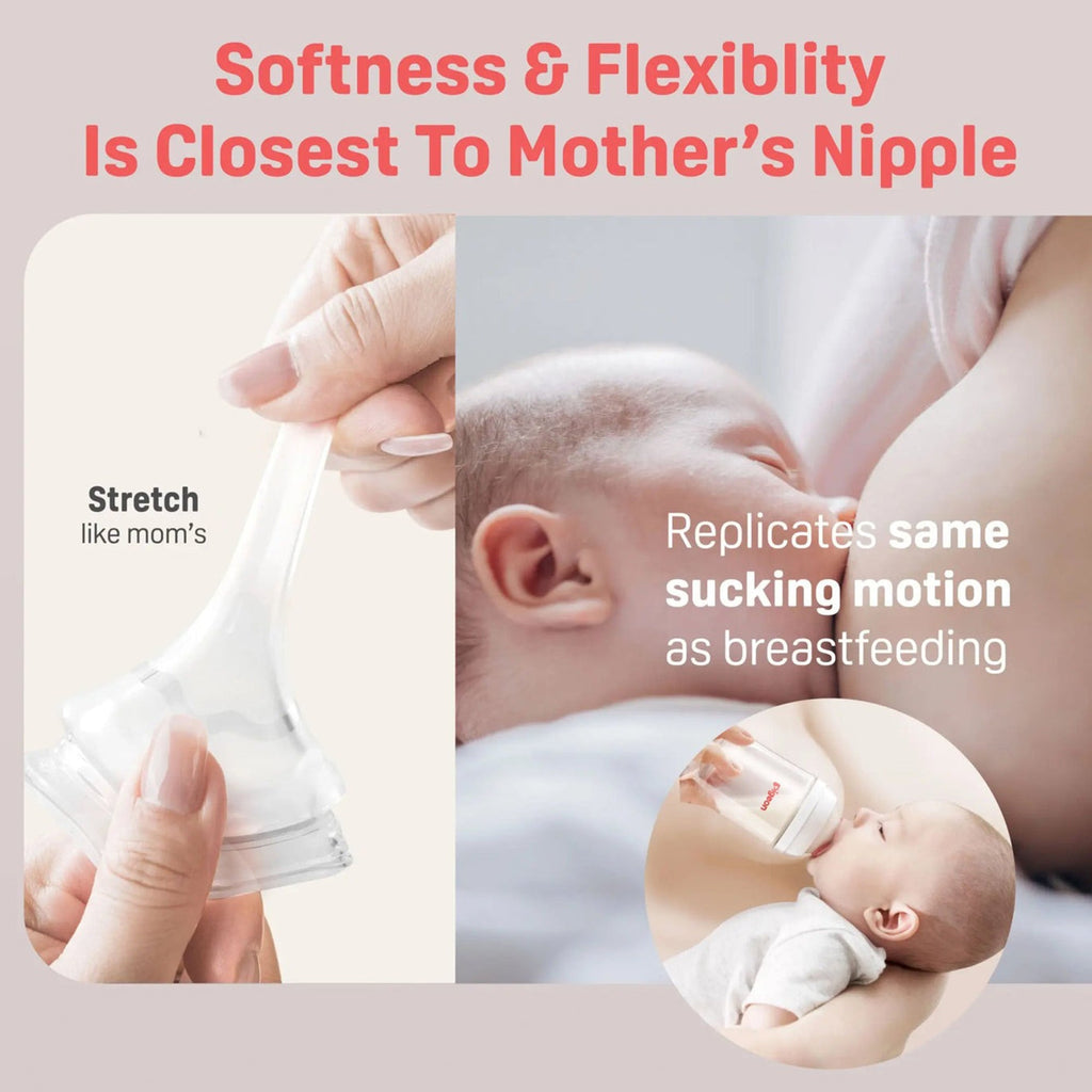 PPSU Bottle 5oz (1-Pack) with SS Nipple 0M+