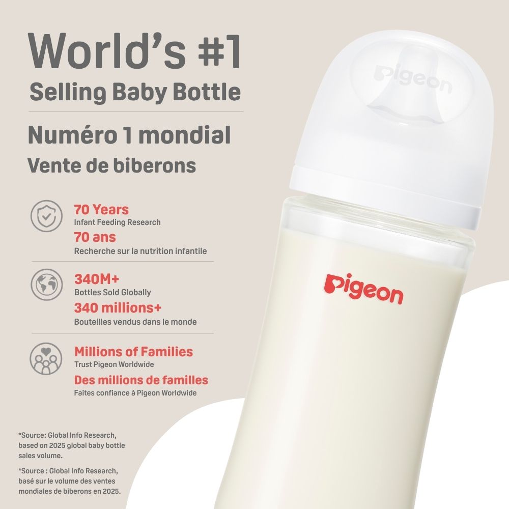Silicone Coated Glass Bottle 8oz with M Nipple (3M+) - 2 pack