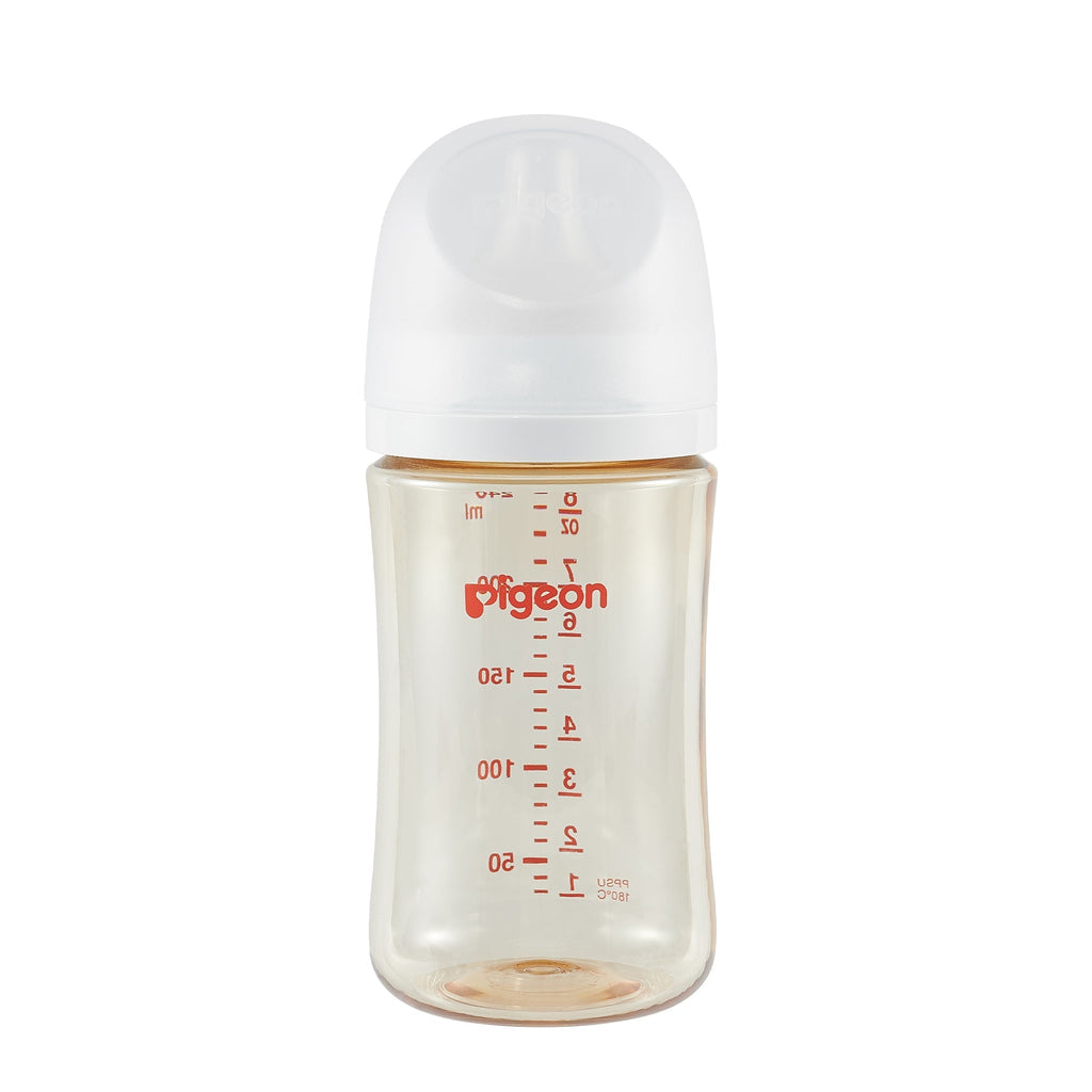 PPSU Bottle 8oz (1-Pack) with M Nipple 3M+